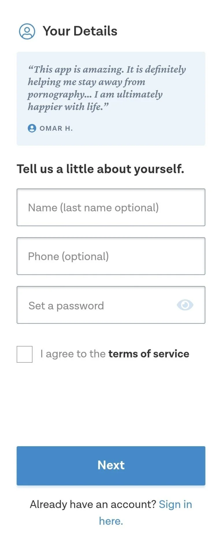 Registration page1