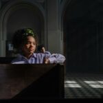 African American girl sitting in church - Rachel's journey - a woman's story of overcoming porn